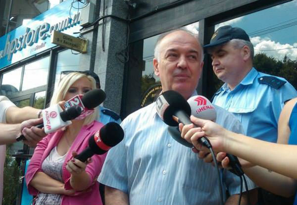 Владимир Талески, градоначалник на Општина Битола на распит во СЈО