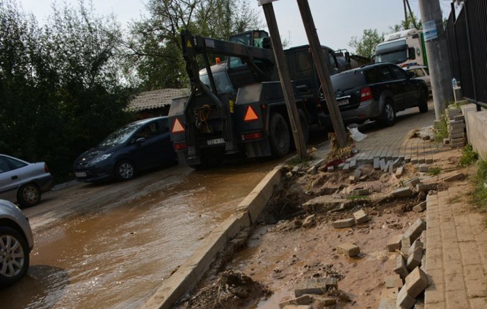 Поплава во Скопје/ Фото: АРМ