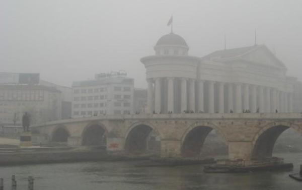 Скопје загадување